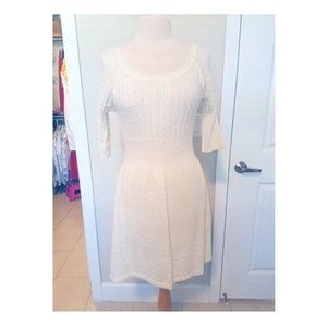 White Sweater Dress